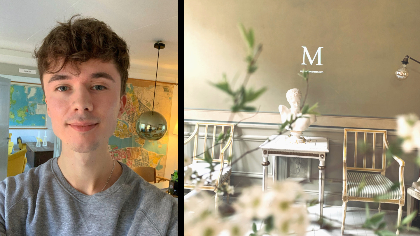 Picture of the website creator and the offices