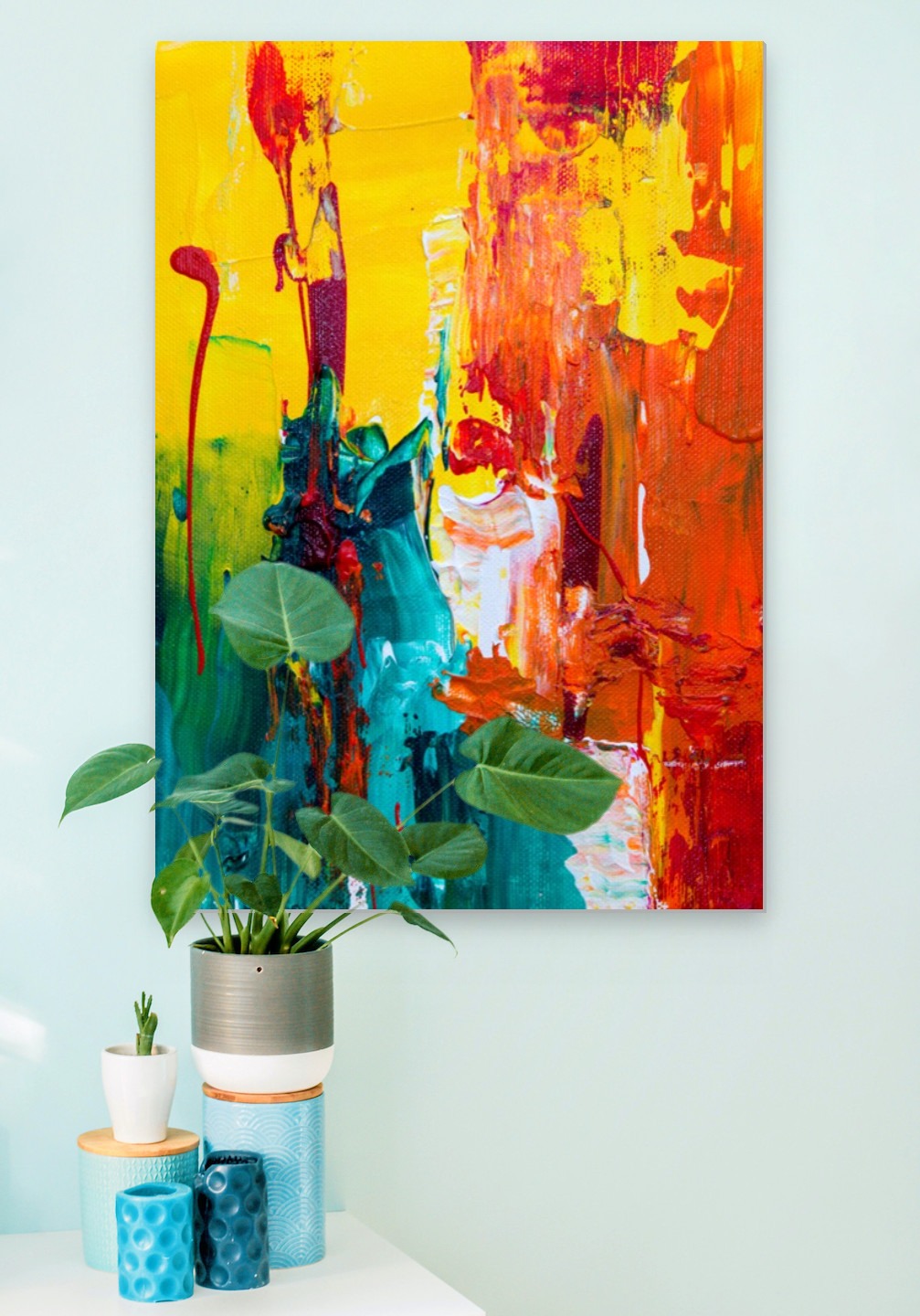 An abstract artwork in the size 70x100