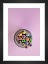 Gallery wall with picture frame in black in size 13x18 with print "Canned pens"