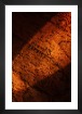 Gallery wall with picture frame in black in size 21x30 with print "Light over map"