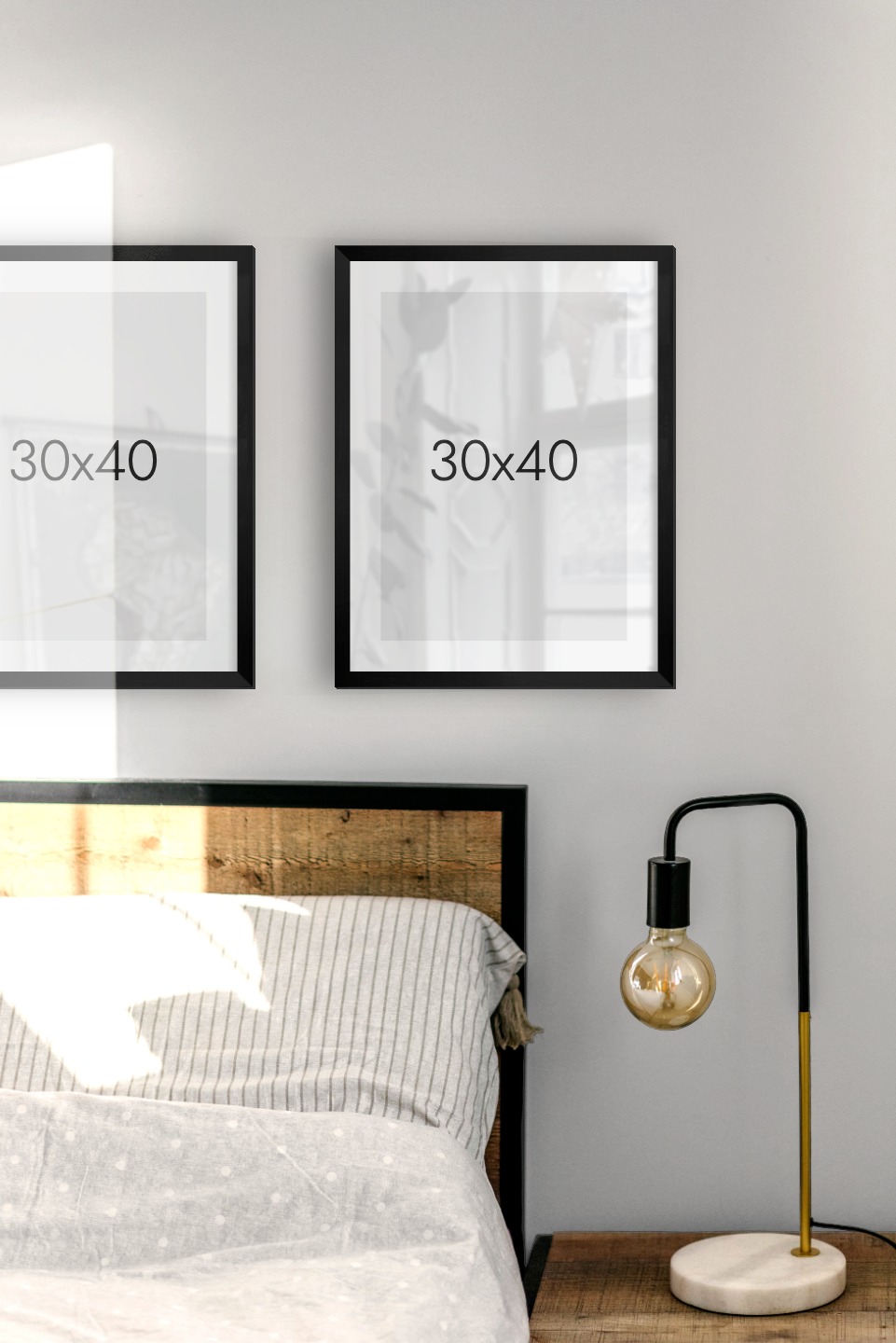 4 techniques to chose the right picture frames for your room