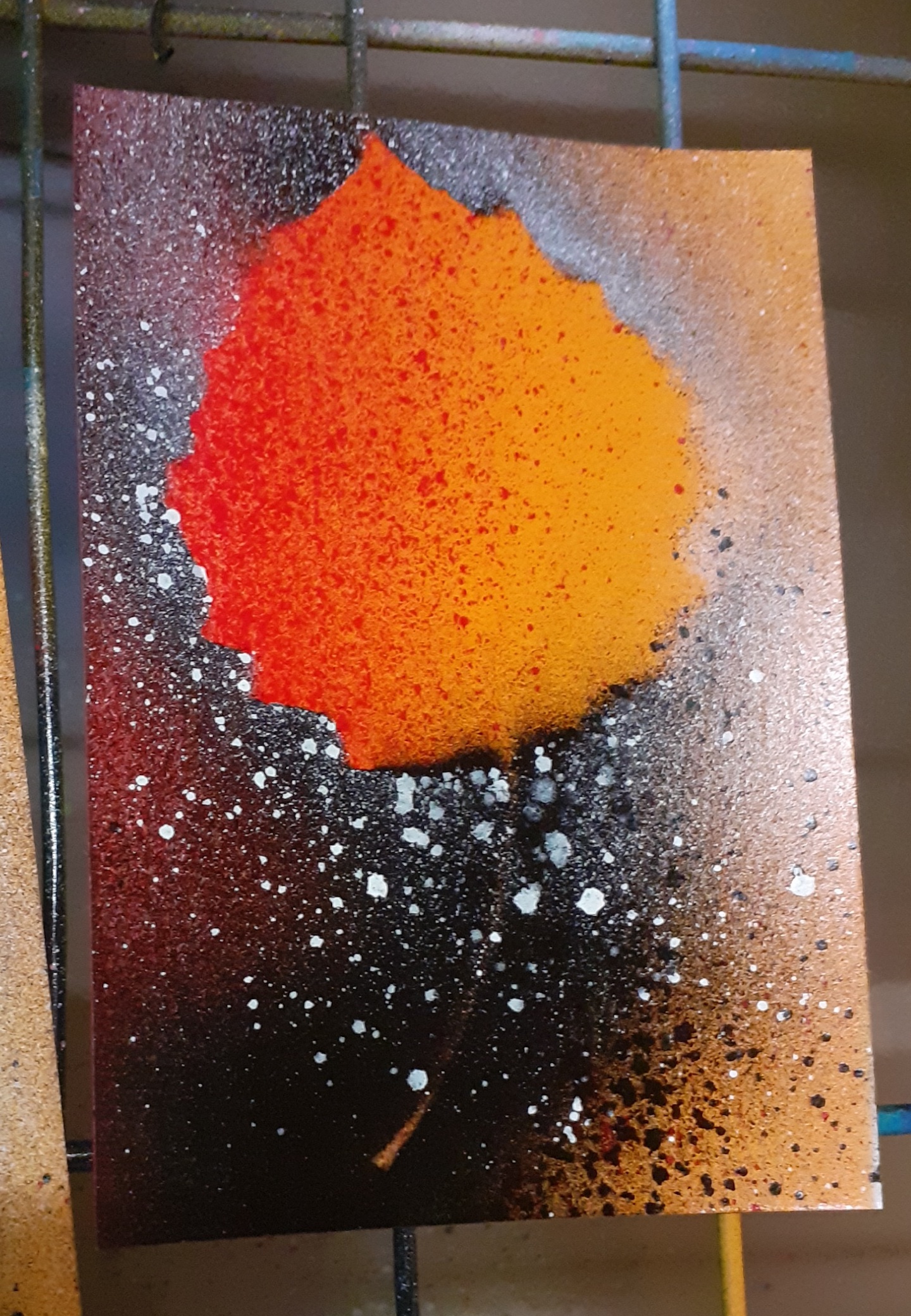 One of Robert Landströms paintings, © Robert Landström